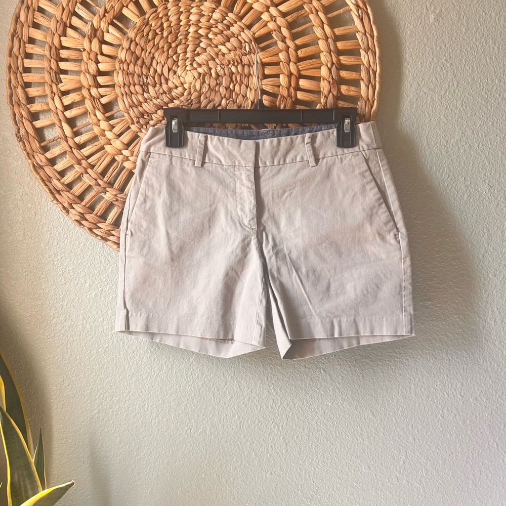 Nautica Women's Beige Casual Bermuda Shorts